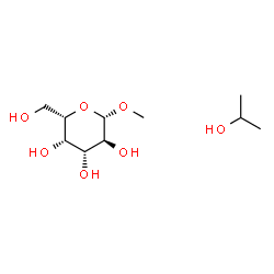 ChemSpider 2D Image | 2-Propanol - methyl beta-L-galactopyranoside (1:1) | C10H22O7
