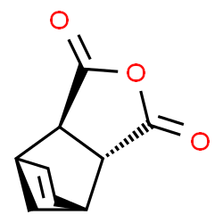 ChemSpider 2D Image | (1R,6R)-4-Oxatricyclo[5.2.1.0~2,6~]dec-8-ene-3,5-dione | C9H8O3