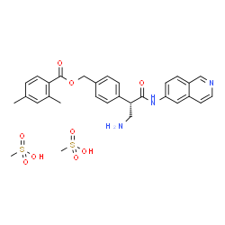 ChemSpider 2D Image | Netarsudil mesylate | C30H35N3O9S2