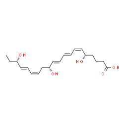 ChemSpider 2D Image | 18S-resolvin E1 | C20H30O5