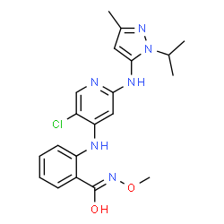 ChemSpider 2D Image | GSK2256098 | C20H23ClN6O2