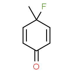 ChemSpider 2D Image | 4-Fluoro-4-methyl-2,5-cyclohexadien-1-one | C7H7FO