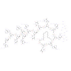 ChemSpider 2D Image | Imetelstat sodium | C148H197N68Na13O53P13S13