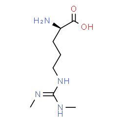 ChemSpider 2D Image | N~5~-(N,N'-Dimethylcarbamimidoyl)-D-ornithine | C8H18N4O2