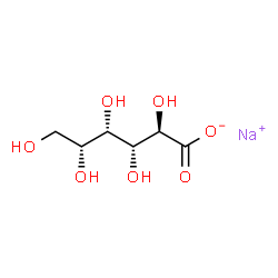ChemSpider 2D Image | Sodium D-gulonate | C6H11NaO7