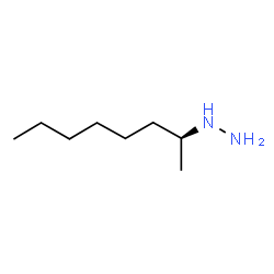 ChemSpider 2D Image | (2S)-2-Octanylhydrazine | C8H20N2