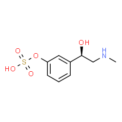ChemSpider 2D Image | PHENYLEPHRINE-3-O-SULFATE | C9H13NO5S