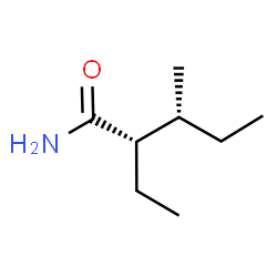 ChemSpider 2D Image | (2S,3R)-2-Ethyl-3-methylpentanamide | C8H17NO