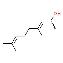ChemSpider 2D Image | (2S,3E)-4,8-Dimethyl-3,7-nonadien-2-ol | C11H20O