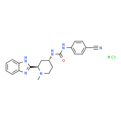 ChemSpider 2D Image | GLASDEGIB HYDROCHLORIDE | C21H23ClN6O