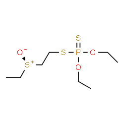 ChemSpider 2D Image | 4-Ethoxy-3-oxa-5-thia-8-thionia-4-phosphadecan-8-olate 4-sulfide | C8H19O3PS3
