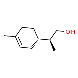 ChemSpider 2D Image | (2S)-2-[(1S)-4-Methyl-3-cyclohexen-1-yl]-1-propanol | C10H18O