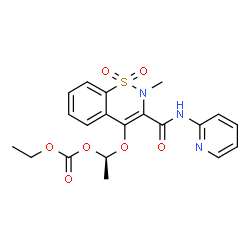 ChemSpider 2D Image | (R)-ampiroxicam | C20H21N3O7S