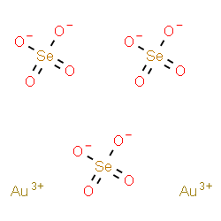 ChemSpider 2D Image | Gold(3+) selenate (2:3) | Au2O12Se3