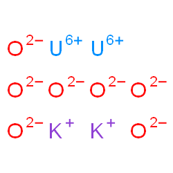 ChemSpider 2D Image | Potassium Uranate(VI) | K2O7U2