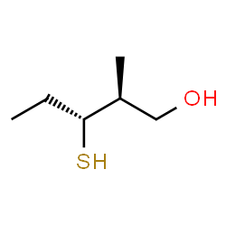 ChemSpider 2D Image | (2S,3R)-2-Methyl-3-sulfanyl-1-pentanol | C6H14OS