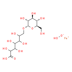 ChemSpider 2D Image | CSID:34987780 | C13H25FeO15