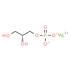 ChemSpider 2D Image | Magnesium (2R)-2,3-dihydroxypropyl phosphate | C3H7MgO6P