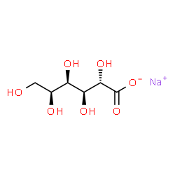 ChemSpider 2D Image | Sodium L-gulonate | C6H11NaO7