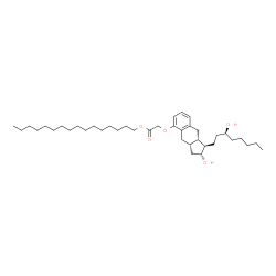 ChemSpider 2D Image | TREPROSTINIL HEXADECYL ESTER | C39H66O5