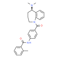ChemSpider 2D Image | (R)-mozavaptan | C27H29N3O2