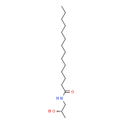 ChemSpider 2D Image | N-[(2S)-2-Hydroxypropyl]tetradecanamide | C17H35NO2