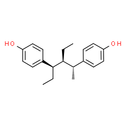 ChemSpider 2D Image | 4-[(2R,3S,4R)-3-Ethyl-4-(4-hydroxyphenyl)-2-hexanyl]phenol | C20H26O2