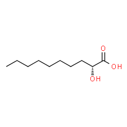 ChemSpider 2D Image | (2R)-2-Hydroxydecanoic acid | C10H20O3