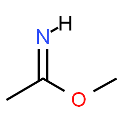 ChemSpider 2D Image | Methyl (1Z)-ethanimidate | C3H7NO