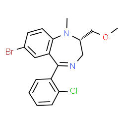 ChemSpider 2D Image | (S)-metaclazepam | C18H18BrClN2O