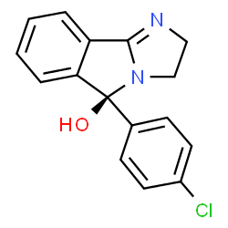 ChemSpider 2D Image | (S)-mazindol | C16H13ClN2O