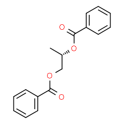 ChemSpider 2D Image | (2S)-1,2-Propanediyl dibenzoate | C17H16O4