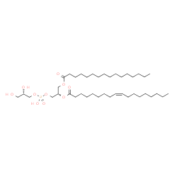 ChemSpider 2D Image | (19S,25S)-22,25,26-Trihydroxy-22-oxido-16-oxo-17,21,23-trioxa-22lambda~5~-phosphahexacosan-19-yl (9Z)-9-octadecenoate | C40H77O10P