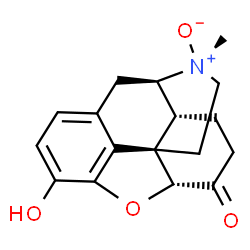 ChemSpider 2D Image | (1S,4R,5R,13R,17R)-10-Hydroxy-4-methyl-12-oxa-4-azapentacyclo[9.6.1.0~1,13~.0~5,17~.0~7,18~]octadeca-7(18),8,10-trien-14-one 4-oxide | C17H19NO4