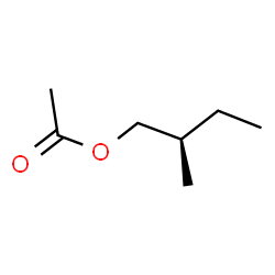ChemSpider 2D Image | (2R)-2-Methylbutyl acetate | C7H14O2