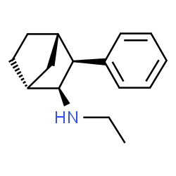 ChemSpider 2D Image | (1R,2S,3S,4S)-N-Ethyl-3-phenylbicyclo[2.2.1]heptan-2-amine | C15H21N