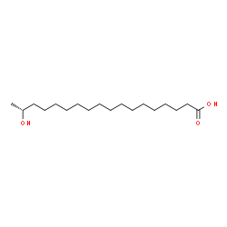 ChemSpider 2D Image | (17S)-17-Hydroxyoctadecanoic acid | C18H36O3