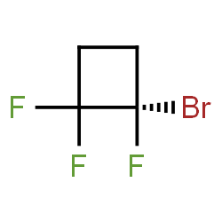ChemSpider 2D Image | (1S)-1-Bromo-1,2,2-trifluorocyclobutane | C4H4BrF3