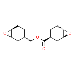 ChemSpider 2D Image | (1S,3S,6S)-7-Oxabicyclo[4.1.0]hept-3-ylmethyl (1S,3S,6S)-7-oxabicyclo[4.1.0]heptane-3-carboxylate | C14H20O4