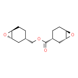 ChemSpider 2D Image | (1S,3S,6S)-7-Oxabicyclo[4.1.0]hept-3-ylmethyl (1R,3R,6R)-7-oxabicyclo[4.1.0]heptane-3-carboxylate | C14H20O4