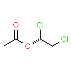 ChemSpider 2D Image | (1R)-1,2-Dichloroethyl acetate | C4H6Cl2O2