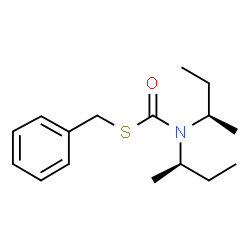 ChemSpider 2D Image | S-Benzyl di-(2R)-2-butanylcarbamothioate | C16H25NOS