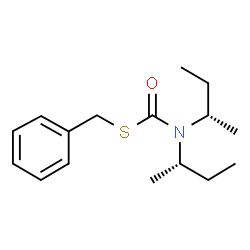 ChemSpider 2D Image | S-Benzyl di-(2S)-2-butanylcarbamothioate | C16H25NOS