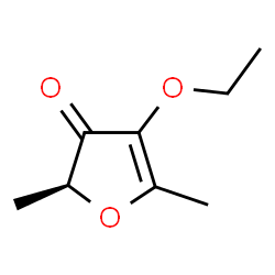 ChemSpider 2D Image | (2S)-4-Ethoxy-2,5-dimethyl-3(2H)-furanone | C8H12O3