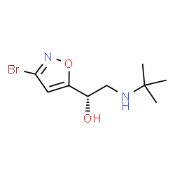 ChemSpider 2D Image | (S)-broxaterol | C9H15BrN2O2
