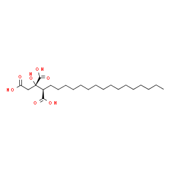 ChemSpider 2D Image | 3-C-Carboxy-2,4-dideoxy-2-hexadecyl-L-threo-pentaric acid | C22H40O7