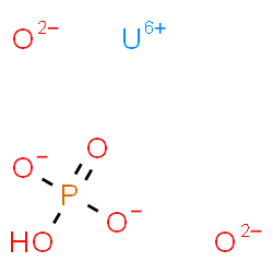 ChemSpider 2D Image | Uranyl phosphate | HO6PU