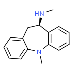 ChemSpider 2D Image | (10R)-N,5-Dimethyl-10,11-dihydro-5H-dibenzo[b,f]azepin-10-amine | C16H18N2