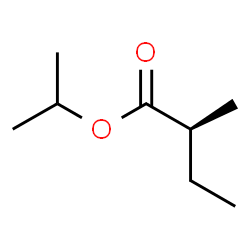 ChemSpider 2D Image | Isopropyl (2S)-2-methylbutanoate | C8H16O2