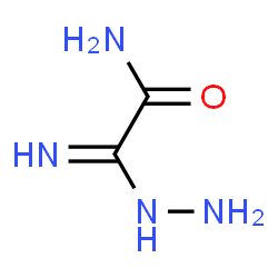 ChemSpider 2D Image | 2-Hydrazino-2-iminoacetamide | C2H6N4O